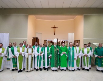 Posse padre Rodrigo na Paróquia Santa Luzia