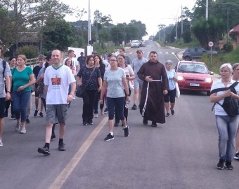 Caminhada Franciscana será domingo em Irati