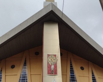 Missas voltam a ser celebradas na igreja do santuário de nossa senhora aparecida