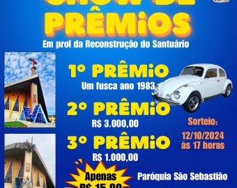 Missas voltam a ser celebradas na igreja do santuário de nossa senhora aparecida