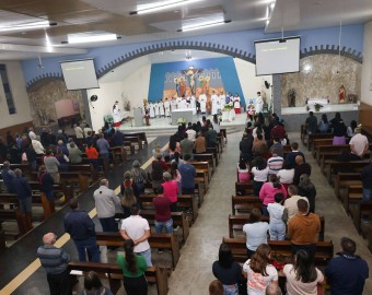 Abertura ano jubilar Imaculada Carambeí