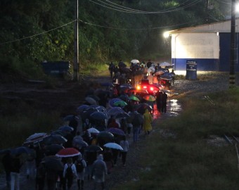 Caminhada penitencial Arautos