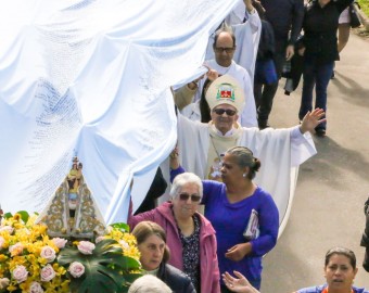 Dom Sergio no Santuário do Rocio
