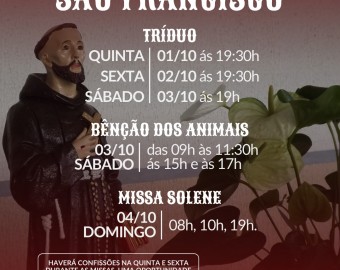 Benção animais 2026