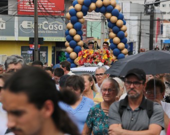 procissão Nossa Senhora Aparecida dia