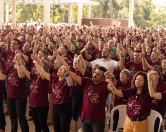 novo centro de evangelização Paróquia Santa Rita