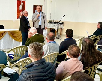 Dom Bruno primeira reunião geral clero