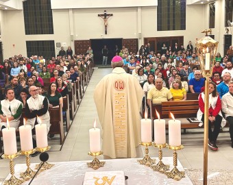 Dom Bruno um ano dedicação Pilar