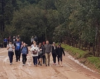 Caminhada Juventudes Cavanis Castro