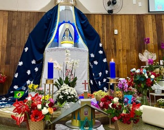 festa nossa senhora Aparecida 2024 antes