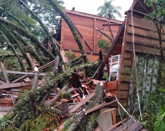 Forte chuva Abadia 2026