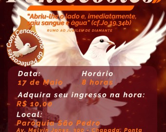 Cenáculo de Pentecostes 2026