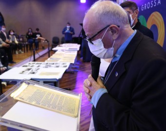 Abertura cápsula do tempo 200 anos PG