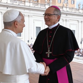 Dom Bruno Elizeu Versari visita Papa Leão XIV