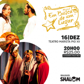 Shalom apresenta espetáculo de Natal