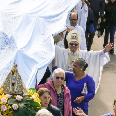 Dom Sergio festeja os 20 anos de Diocese no Santuário do Rocio